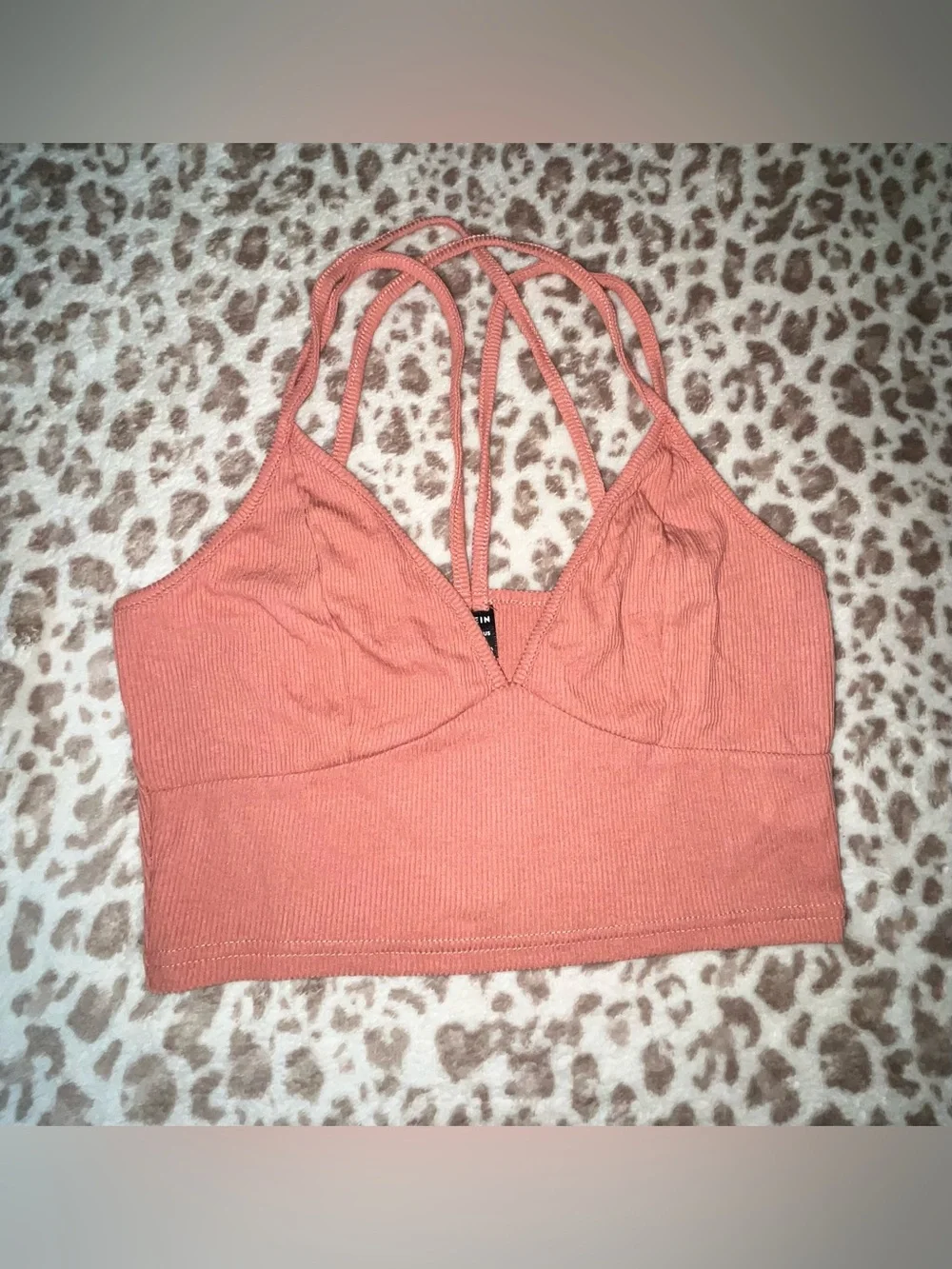 SHEIN bralettes coral